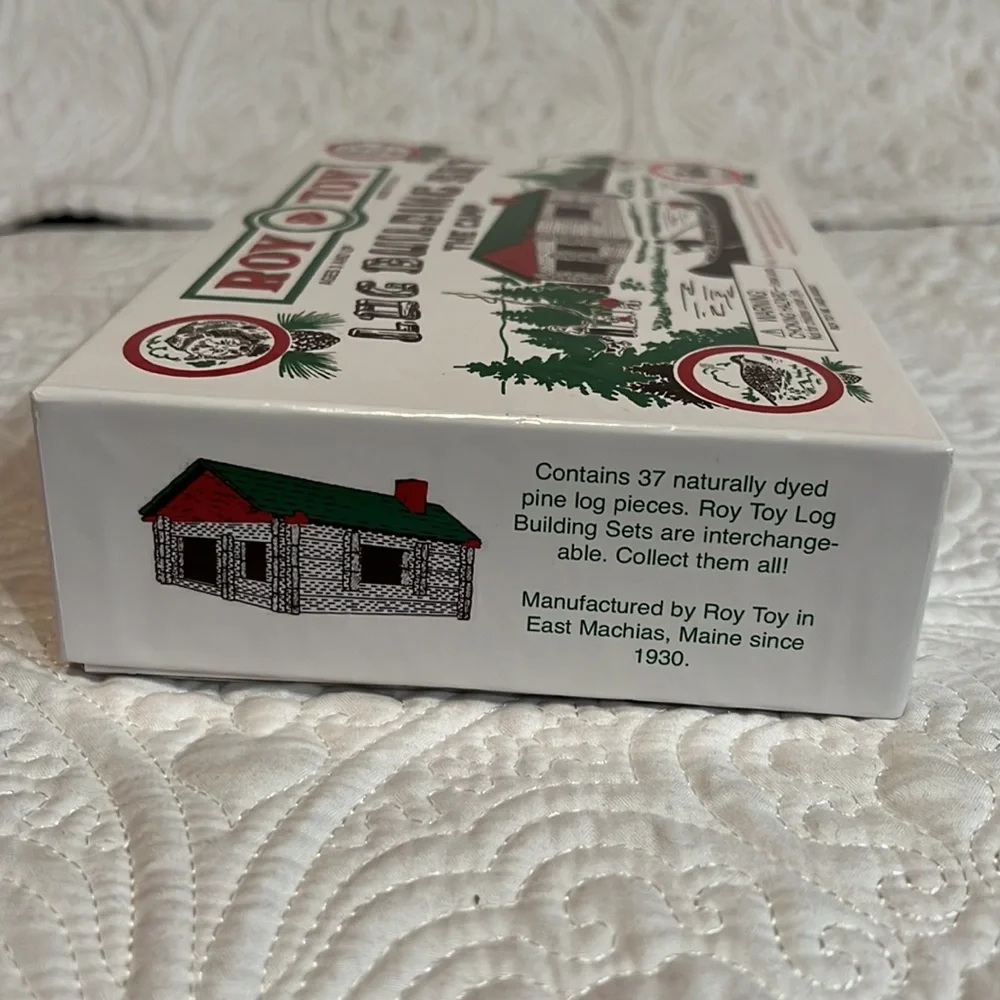 Roy Toy Log Building Set,‎ The Camp, Set No. 9